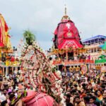 Devotees take part in the two-day Lord Jagannath Rath Yatra